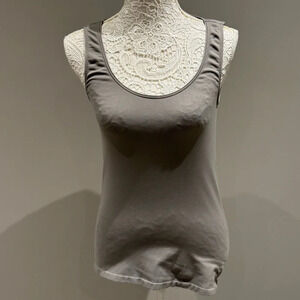 Ann Taylor Grey Tank Top Sz M